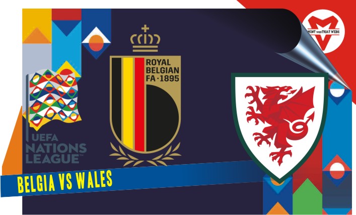 Belgia vs Wales, UEFA Nations