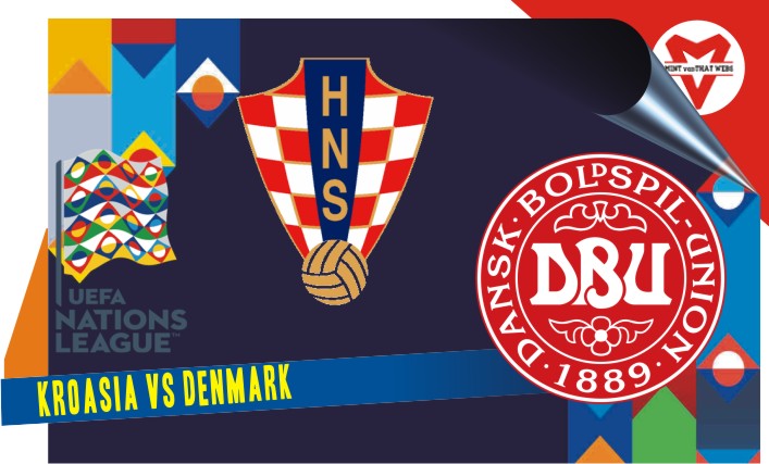 Kroasia vs Denmark, UEFA Nations