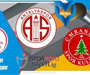 Antalyaspor vs Umraniyespor, Liga Turki