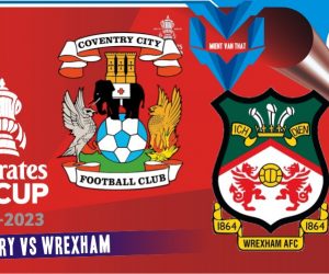 Coventry vs Wrexham, Piala FA