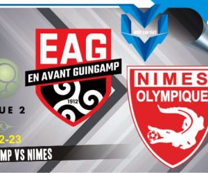 Guingamp vs Nimes, Ligue 2 Prancis