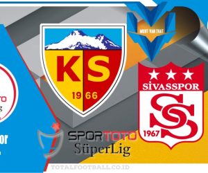 Kayserispor vs Sivasspor, Liga Turki