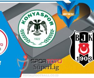 Konyaspor vs Besiktas, Liga Turki
