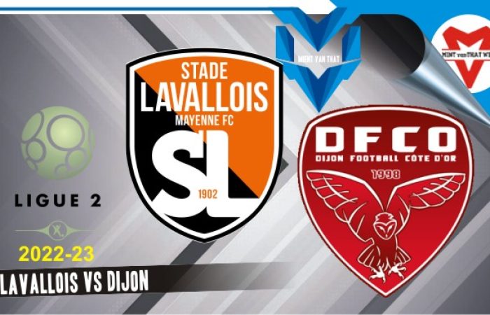 Lavallois vs Dijon, Ligue 2 Prancis