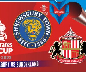 Shrewsbury vs Sunderland, Piala FA