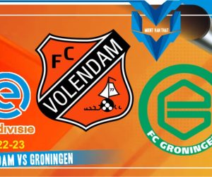 Volendam vs Groningen, Eredivisie