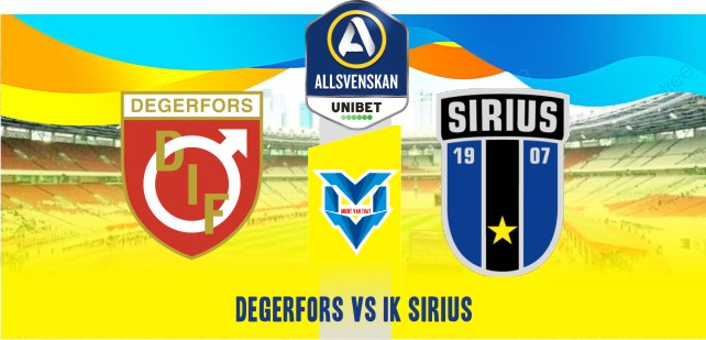 Prediksi Degerfors vs IK Sirius, Allsvenskan 15 Juli 2023