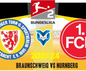 Prediksi Braunschweig vs Nurnberg, Liga 2 Jerman 23 September 2023