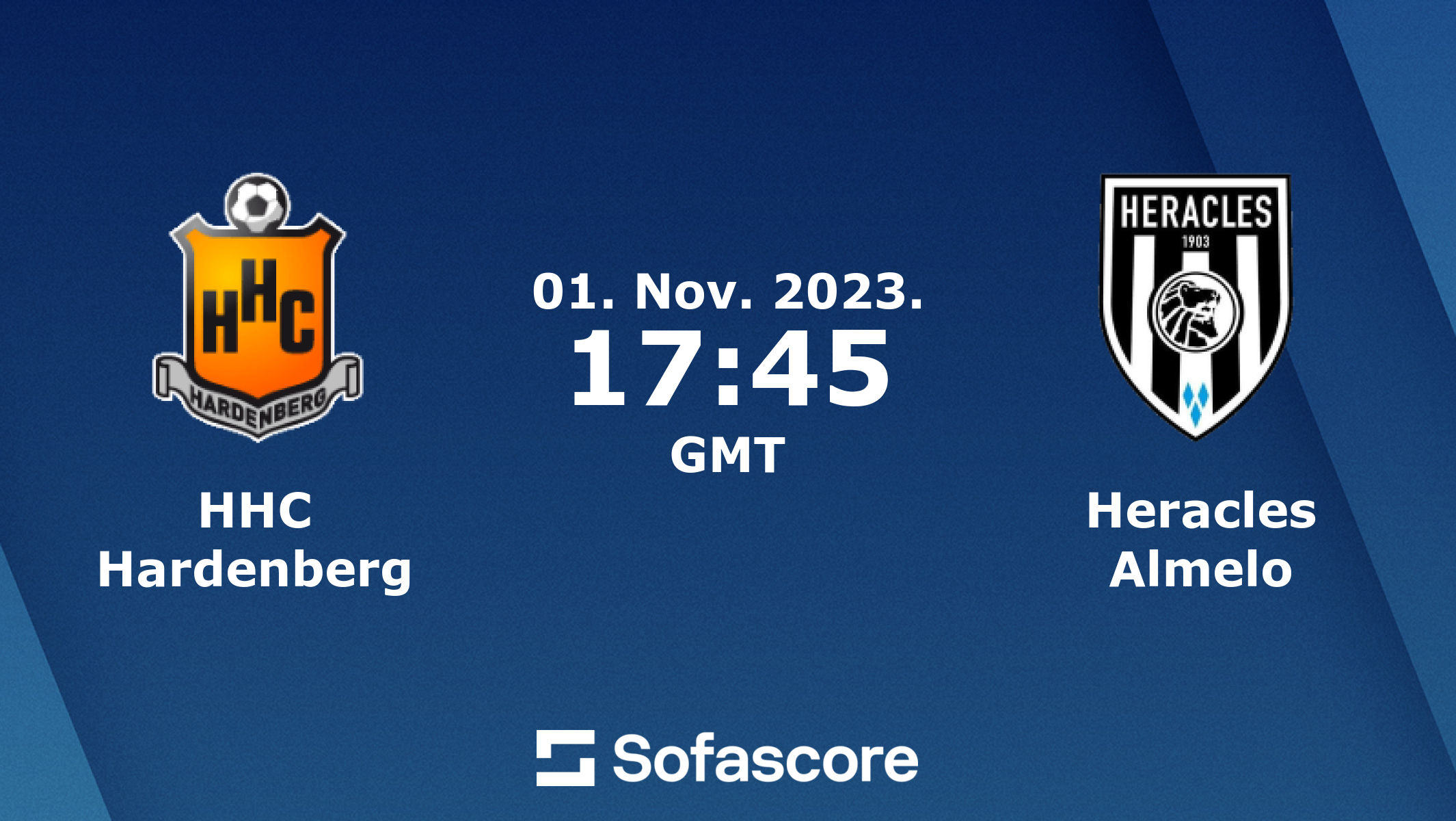 Prediksi Hardenberg vs Heracles , KNVB Beker 2 November 2023